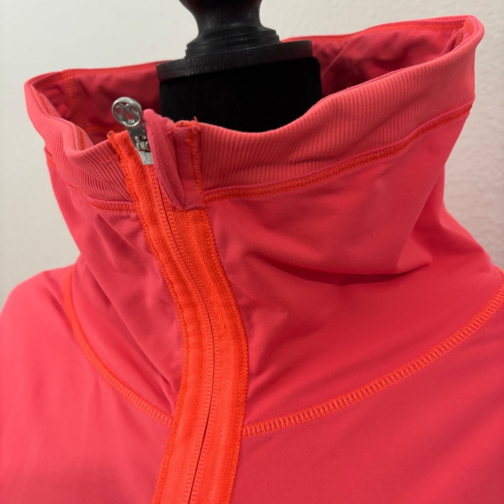 Lululemon Define Jacket Size S Pink Heather Luon Full Zip Women’s Slim Fit Yoga - Picture 2 of 15